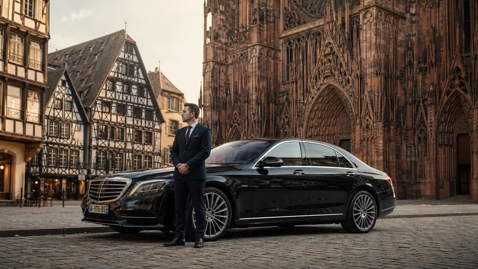 Chauffeur VTC Strasbourg Cathédrale